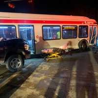 <p>A Chester County driver crashed into a SEPTA bus early Wednesday morning, authorities said.</p>