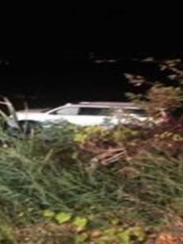 Car Pulled Out Of Water In Cortlandt