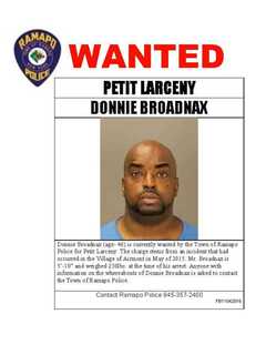 Police Seek Public's Help In Search For Rockland Larceny Suspect