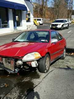 Driver Hits Sloatsburg Construction Zone, Damages Car, Police Say