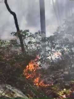Harriman State Park Wildfire Rages For Hours