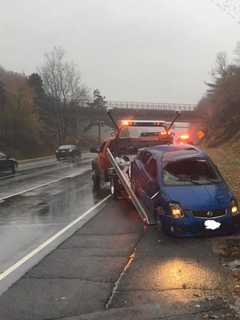 Morning Car Rollover Causes Closure On Route 8 In Shelton