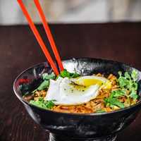 <p>Kimchi Fried Rice with Sunny Side Egg at Ch&#x27;i Public House in Norwalk.</p>