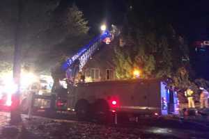 Wesley Hills Fire Destroys Home, Injures Resident