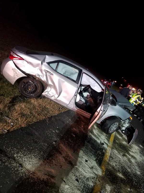 Trumbull Responders Clean Up 6 Car Pileup On Route 8