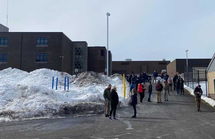 A bomb threat deemed unfounded forced students and staff of the Council Rock High School North in Newtown to evacuate the premises Wednesday afternoon, authorities said.