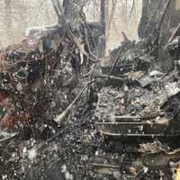 <p>Rt. 206 dump truck fire</p>