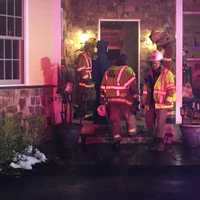 <p>Fire crews jumped to action to extinguish an early morning chimney fire that broke out at a Hunterdon County home.</p>