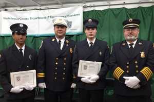 Two Croton HS Students Graduate From Firefighter Program