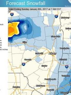 Update: Storm Track Shift Could Increase Snowfall In Dutchess