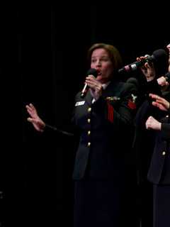 U.S. Navy Band Brings Music To Norwalk