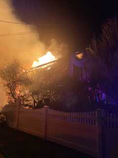 Fire Destroys Nassau County Home, Damages Four Others