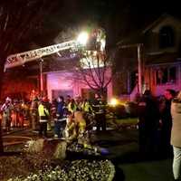 <p>The three-alarm blaze was brought under control in under an hour, responders said.</p>