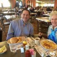 <p>Guests enjoy the food at Tick Tock Diner in Clifton.</p>