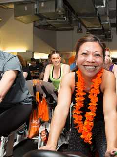 Cycle To Beat Cancer At Equinox Fundraiser In Paramus