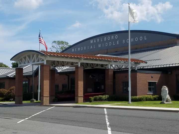 Marlboro Memorial Middle School in Marlboro Township, NJ.