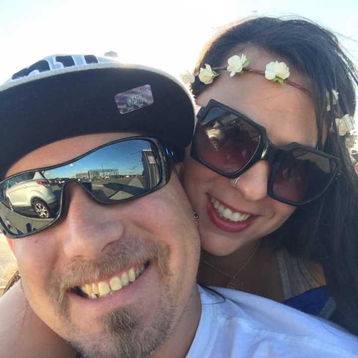 Jason Borys and his wife, Alaina Scordilis Borys, of Clifton.