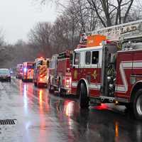 <p>Mahwah firefighters were among the New Jersey contingent.</p>