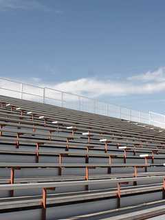 Open Space Grant Provides New Bleachers At Maywood Park
