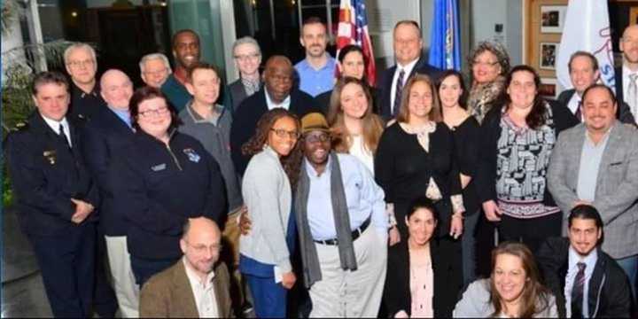 Graduates of the Citizen’s Public Safety Academy in Stamford.