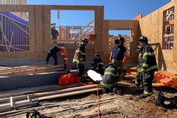 Worcester Twp. Construction Worker Airlifted After Falling Through Floor Of Unfinished Home