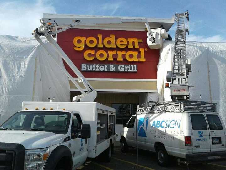 The first Golden Corral in Connecticut will open next week at 74 Turnpike Square in Milford.