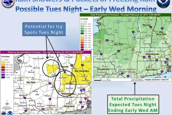 Dutchess Could See Wintry Mix Overnight Into Wednesday Morning
