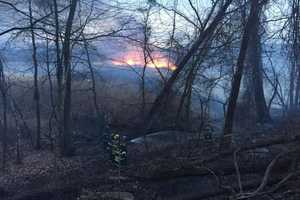 Brush Fires Break Out Along CSX Rail Line In Rockland