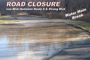 Water Main Break Shuts Down Lee Boulevard In Yorktown