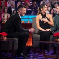 <p>Kelsey Anderson and Joey Graziadei on "After the Final Rose" with Jesse Palmer.</p>