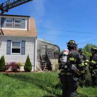 <p>The fire at the Saddle Brook home on Belli Terrace was confined to basement.</p>