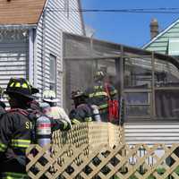 <p>The fire at the Saddle Brook home on Belli Terrace was confined to basement.</p>