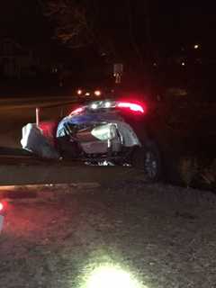 Motorist Flees Scene After Crashing Into Lake, Ramapo PD Says