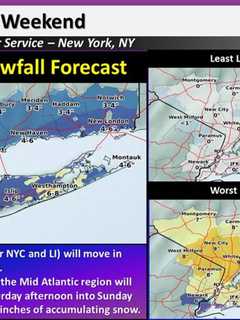 Snowfall Projections Growing For Storm Headed To New Canaan