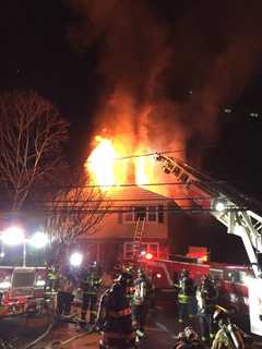 Greenwich Fire: Home On Riverdale Avenue Goes Up In Flames Overnight