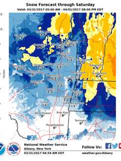 Wintry Mess As Complex Storm Brings Snow, Sleet, Rain To Dutchess