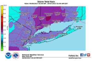Flood Watch Issued With Heavy Rain Headed To Armonk