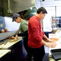 <p>The hard work behind the scenes at David&#x27;s Bagels in New City.</p>