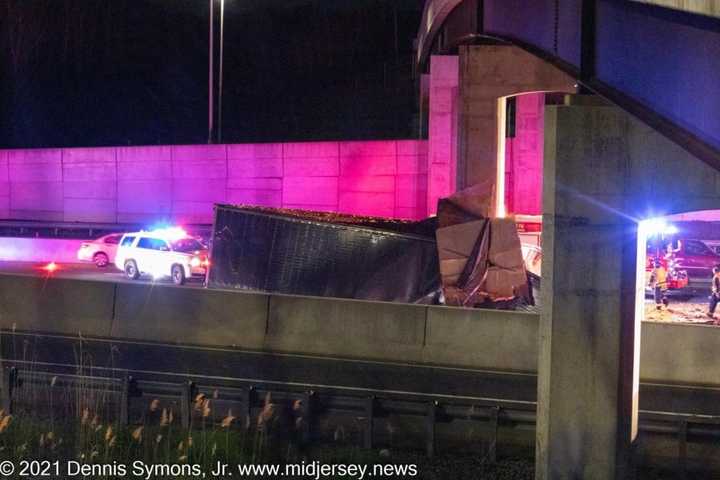 State Police ID Men Killed In Mercer County Crash Where Watermelons Were Strewn On NJ Turnpike