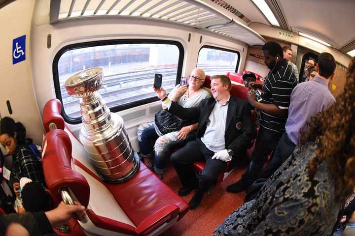 Stanley Cup Takes Straight Shot To Stamford On Metro-North