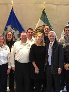 Survivor Of 'Widowmaker' Heart Attack Thanks Greenwich First Responders