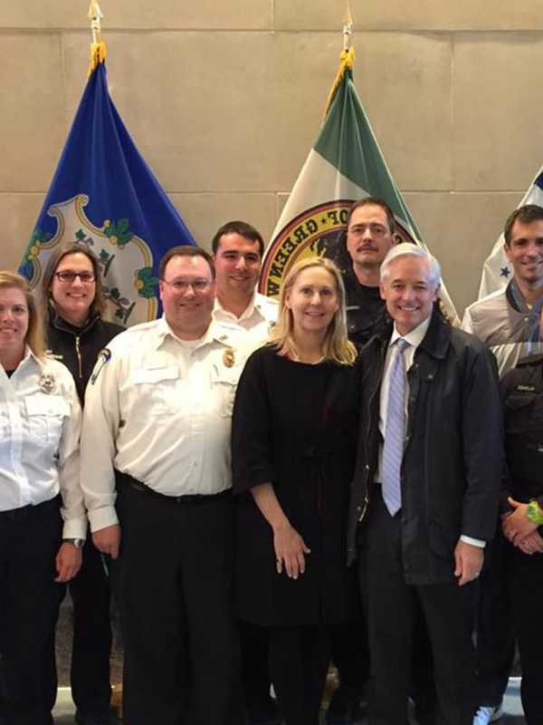 Survivor Of 'Widowmaker' Heart Attack Thanks Greenwich First Responders