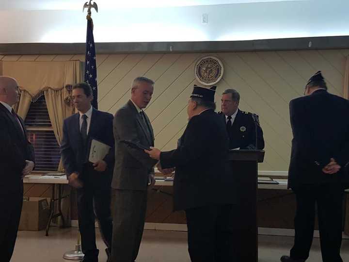 The American Legion recently recognized members of the Ramapo Police Department for excellent police work.