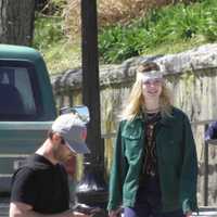 <p>Elle Fanning and Peter Dinklage in Hastings.</p>