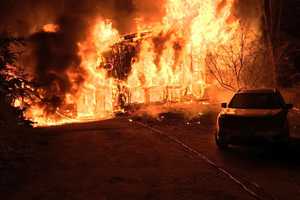 Two-Alarm Fire Destroys Home In Ossining