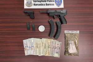 Accused Drug Dealer Nabbed With Cash, Weapons In Western Mass