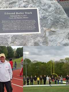 New Track At Masuk High Dedicated To Longtime Coach, Teacher