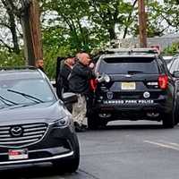 <p>At the scene on Obal Avenue off Market Street in Elmwood Park.</p>