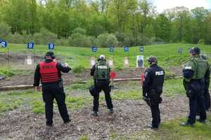 Giving It Their Best Shot: Ramapo PD Holds Firearms Range Day