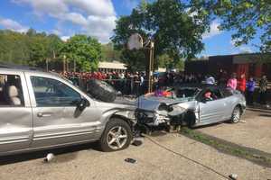Platt Tech Stages Mock DUI Crash